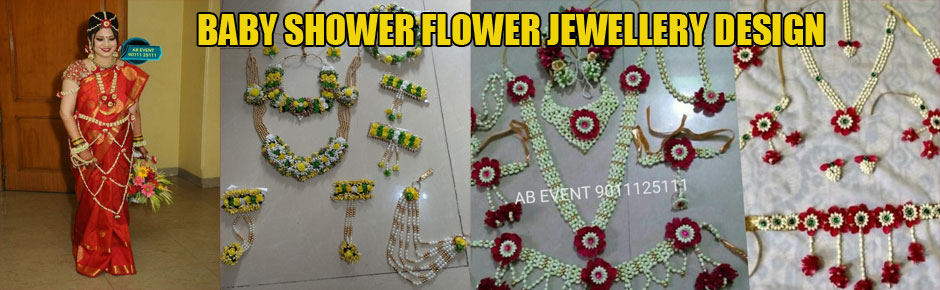 Baby Shower Flower Jewellery